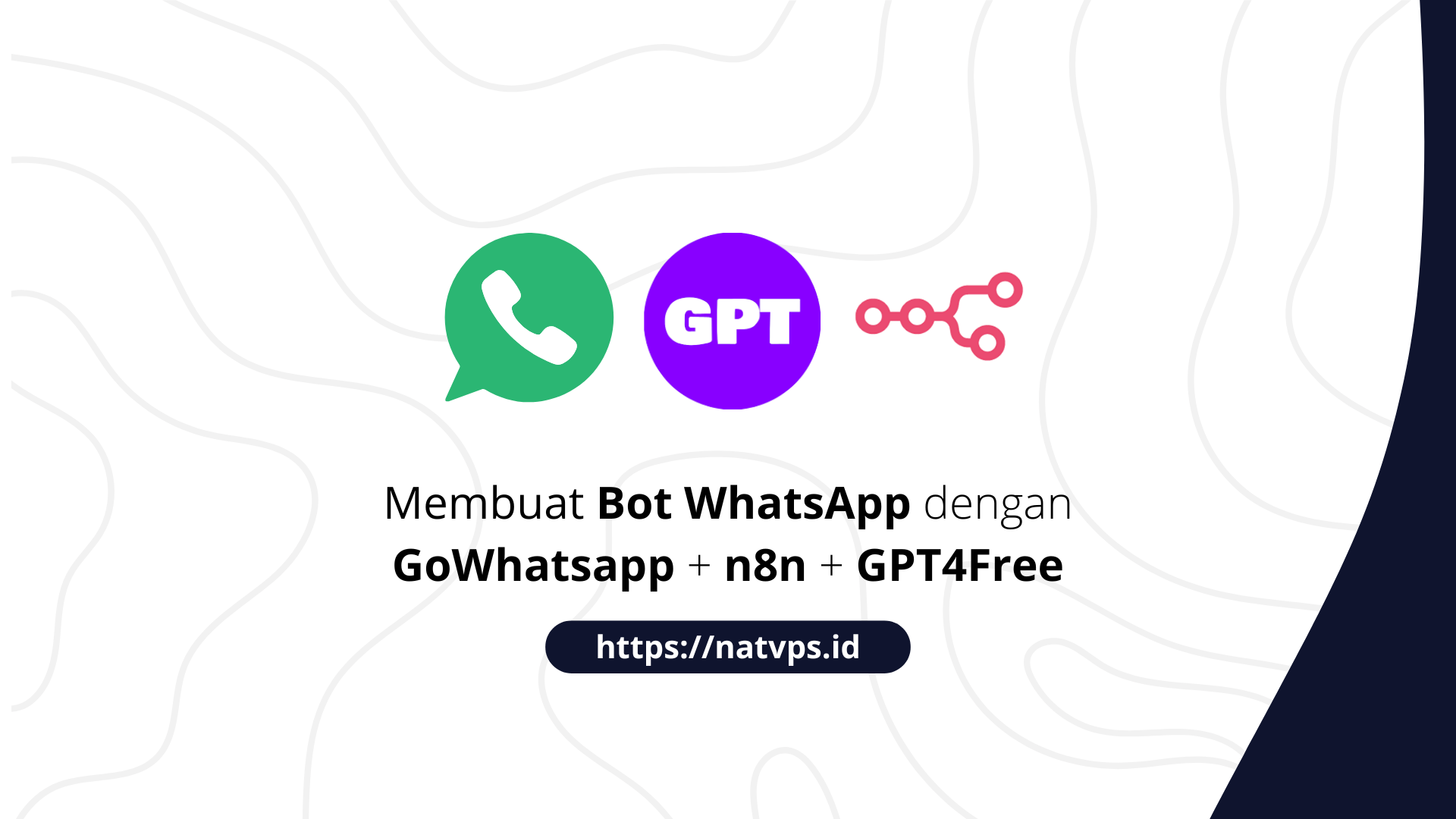 Membuat perahu whatsapp dengan gowhatsapp + n8n + gpt4free