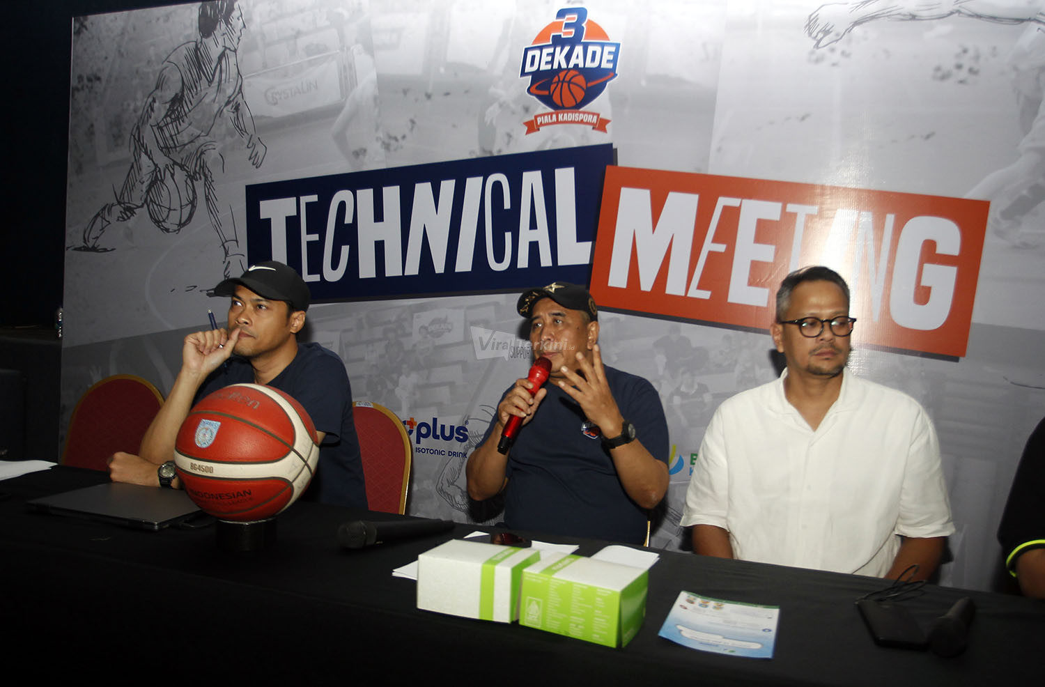 Pertemuan Teknis Menjelang Turnamen Bola Basket Legendaris 3 Dekade Bola Basket