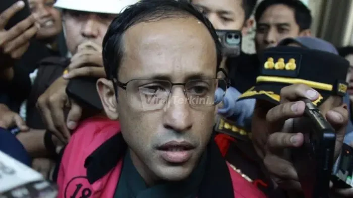 Akhirnya, yang lalu mengatur Makarim Nadiem tersangka