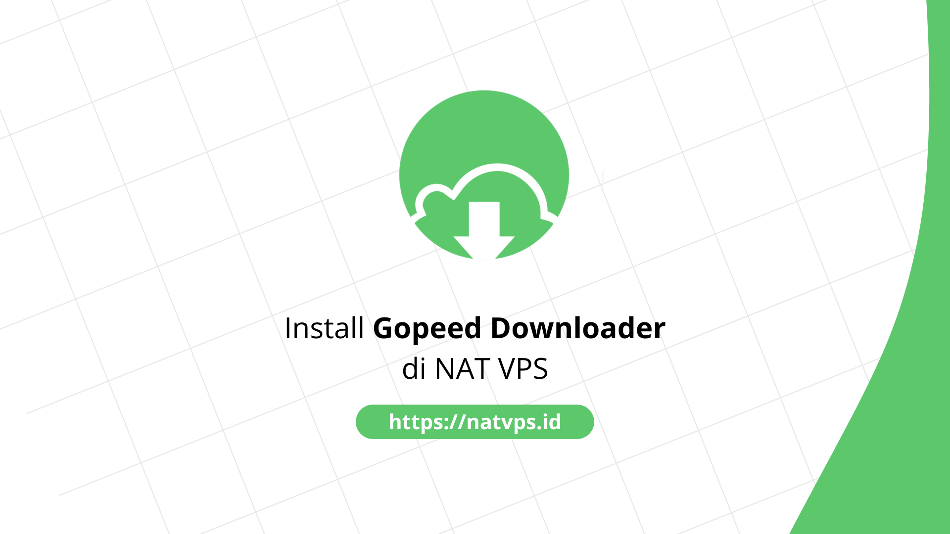 Cara Install Gospeed Web Downloader di NAT VPS