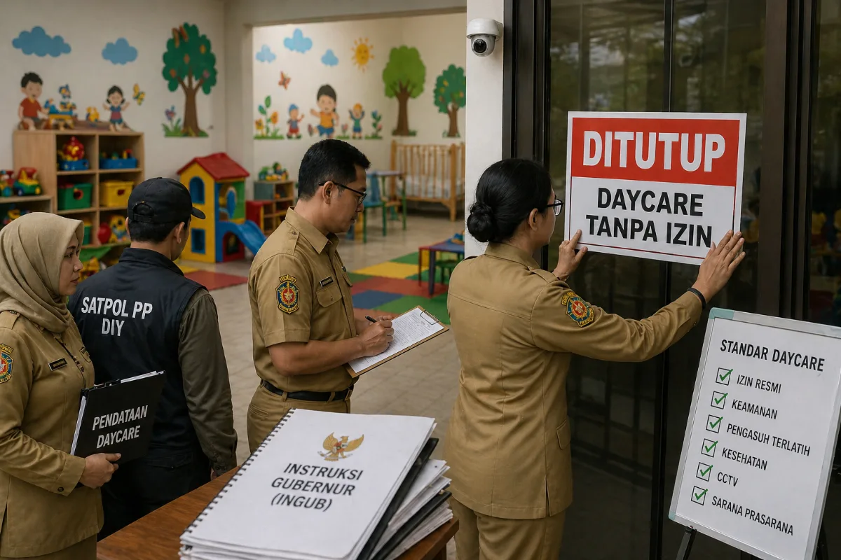 Pemda DIY Siapkan Ingub untuk Berantas Tempat Penitipan Anak Ilegal, Pengawasan Diperketat